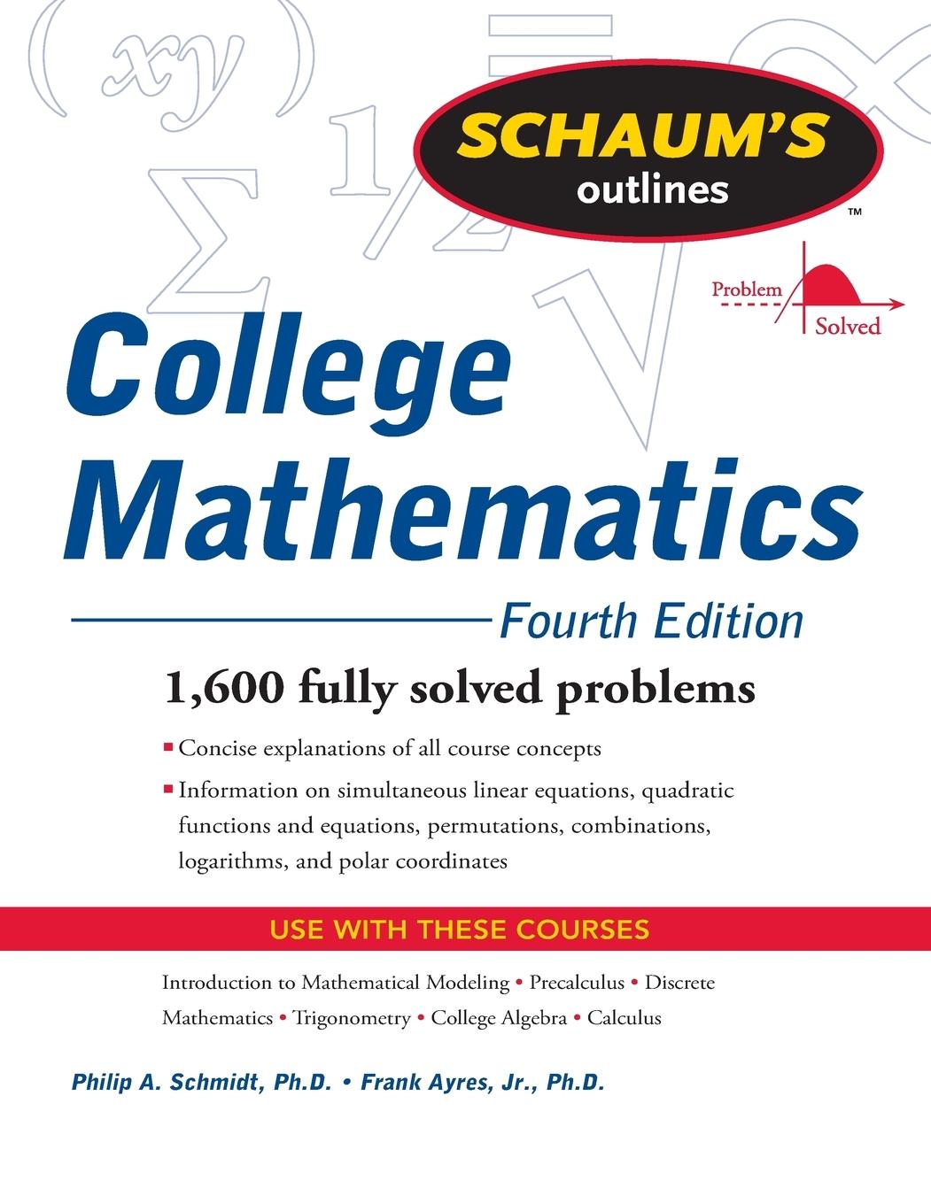 Cover: 9780071626477 | Schaum's Outline of College Mathematics, Fourth Edition | Taschenbuch