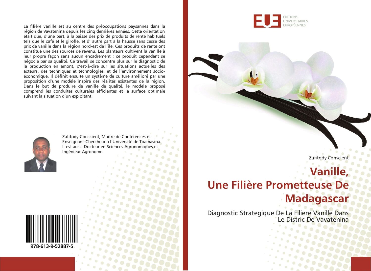 Cover: 9786139528875 | Vanille, Une Filière Prometteuse De Madagascar | Zafitody Conscient