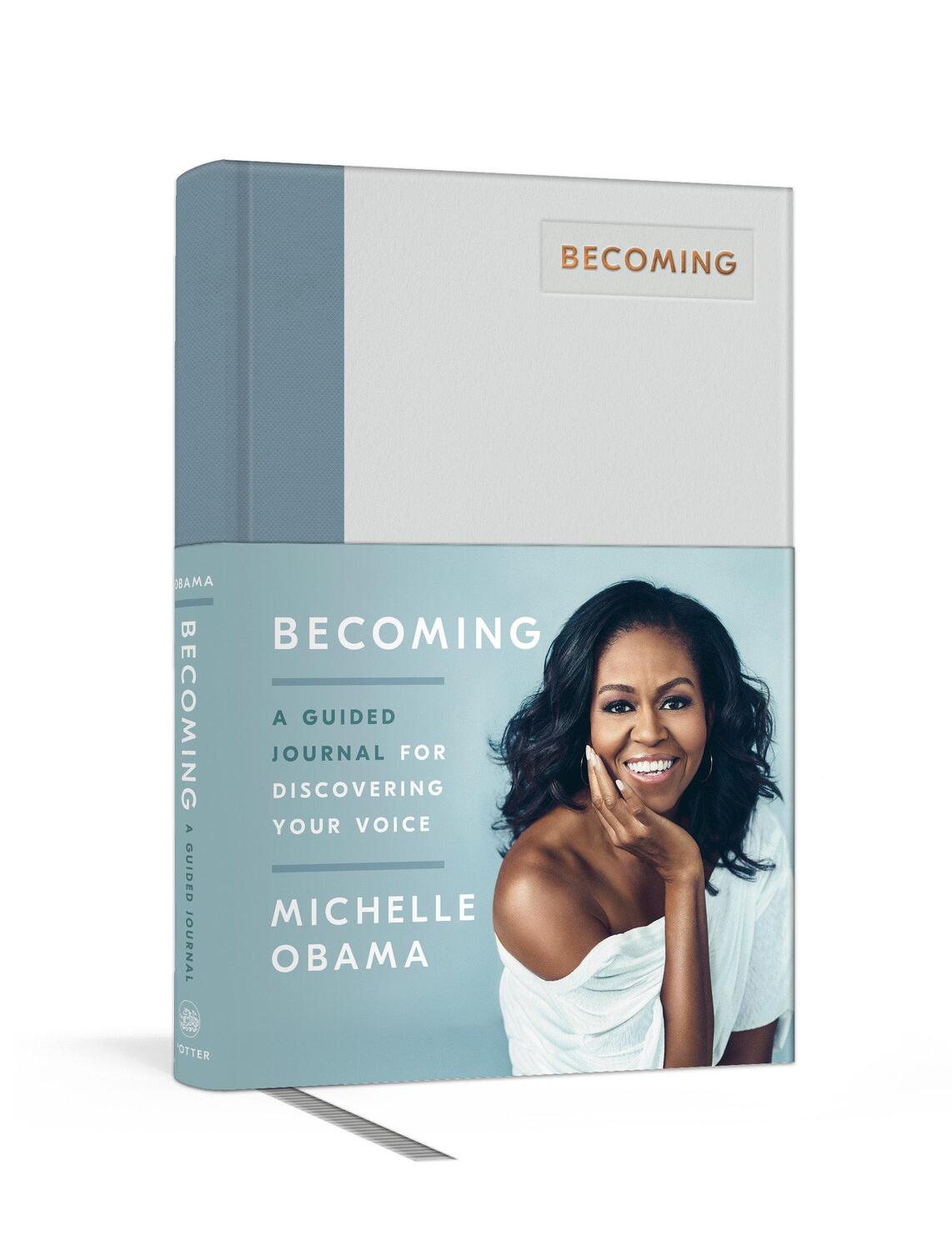 Cover: 9780593139127 | Becoming: A Guided Journal for Discovering Your Voice | Michelle Obama