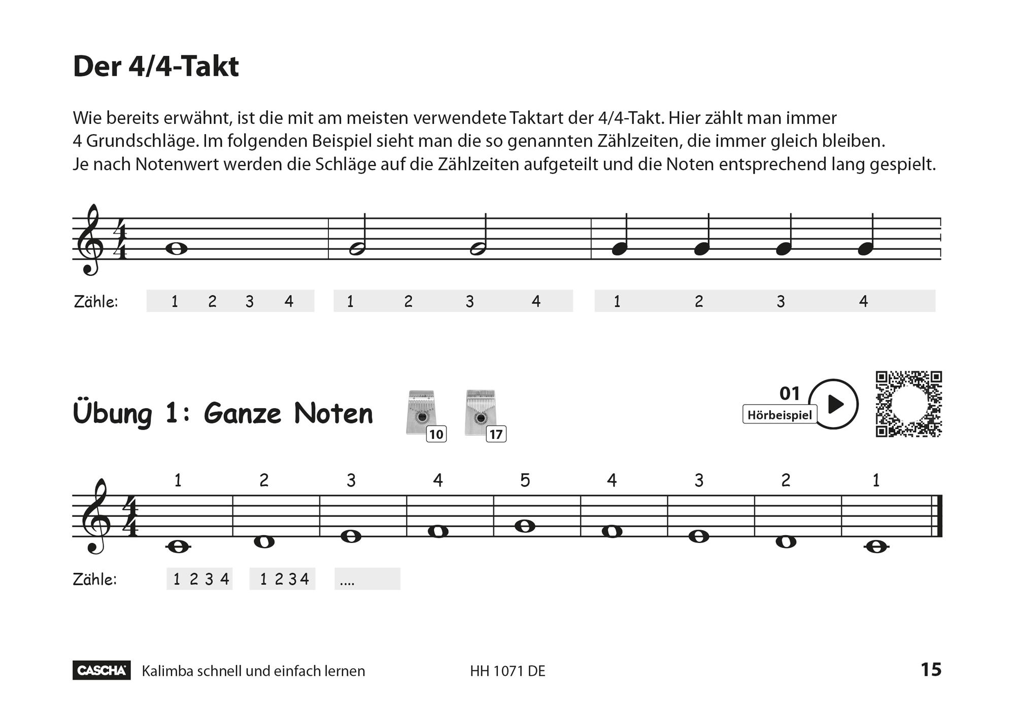 Bild: 9783866265127 | Kalimba - Schnell und einfach lernen | Cascha | Broschüre | 88 S.