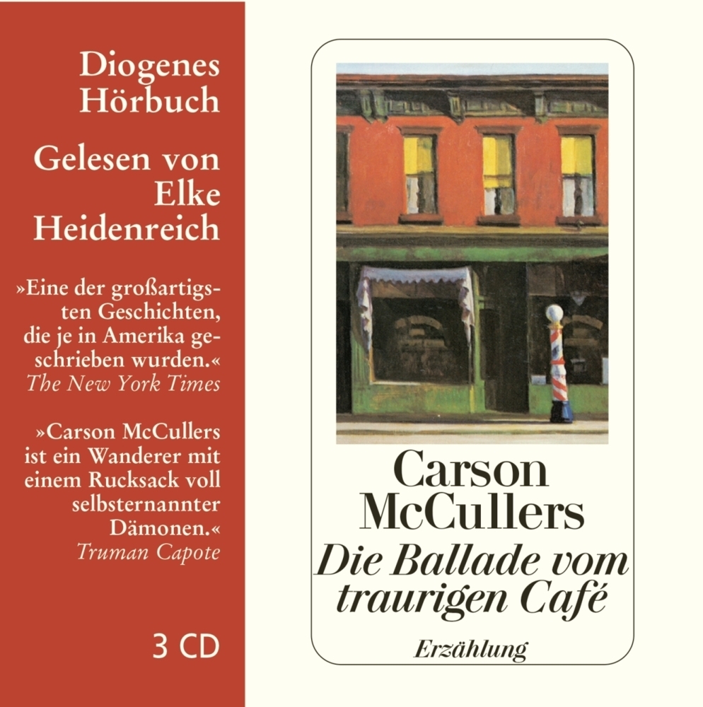 Cover: 9783257800142 | Die Ballade vom traurigen Cafe, 3 Audio-CDs, 3 Audio-CD | McCullers