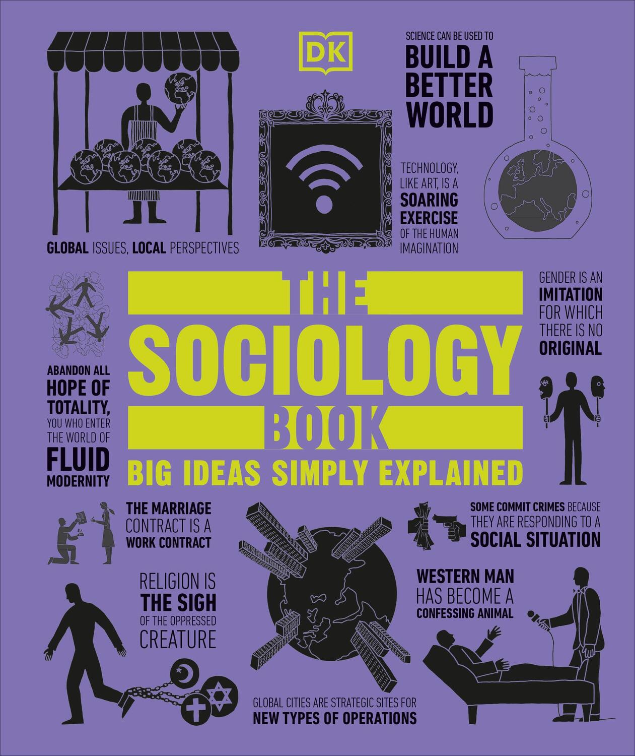 Cover: 9780241182291 | The Sociology Book | Big Ideas Simply Explained | Sarah Tomley (u. a.)