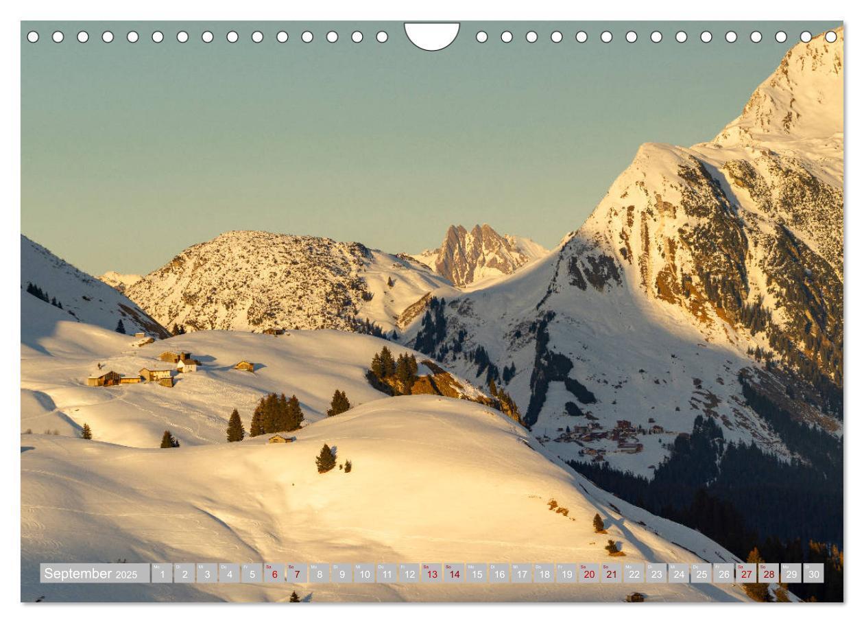 Bild: 9783435111275 | Lech magic of winter (Wandkalender 2025 DIN A4 quer), CALVENDO...