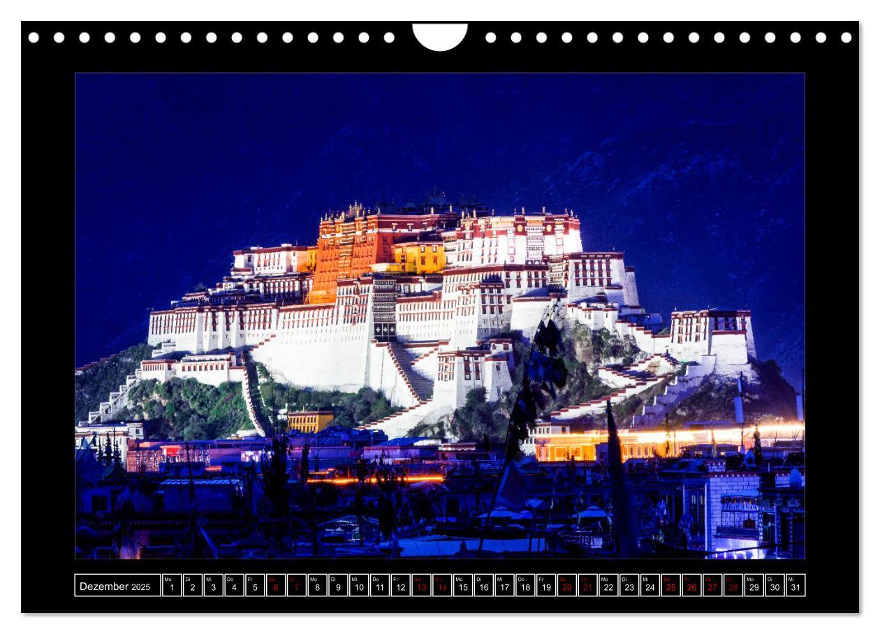 Bild: 9783435352180 | Eine Rundreise durch Tibet (Wandkalender 2025 DIN A4 quer),...