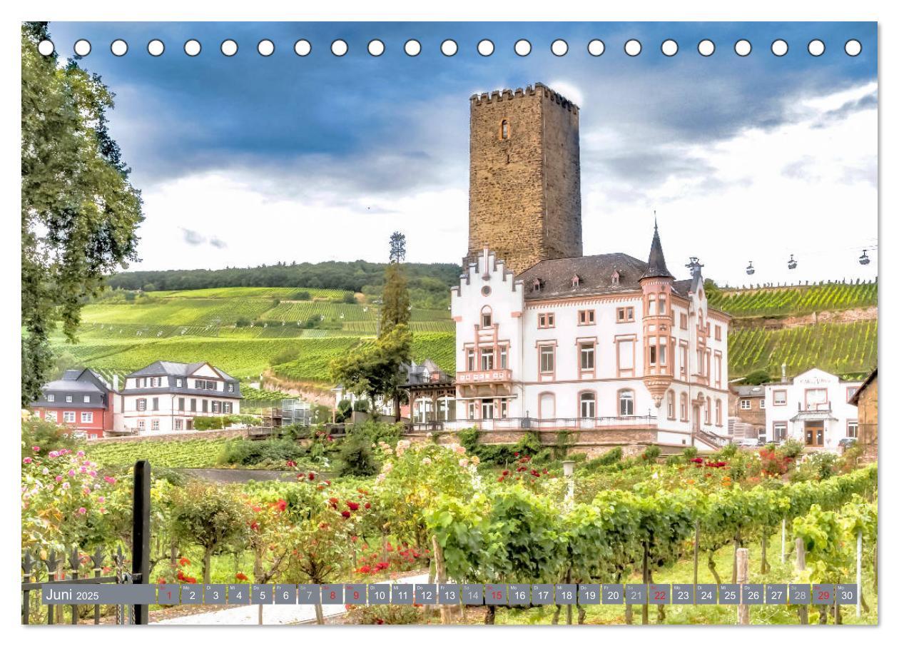 Bild: 9783435462438 | Rüdesheim - Rhein, Riesling, Romantik (Tischkalender 2025 DIN A5...