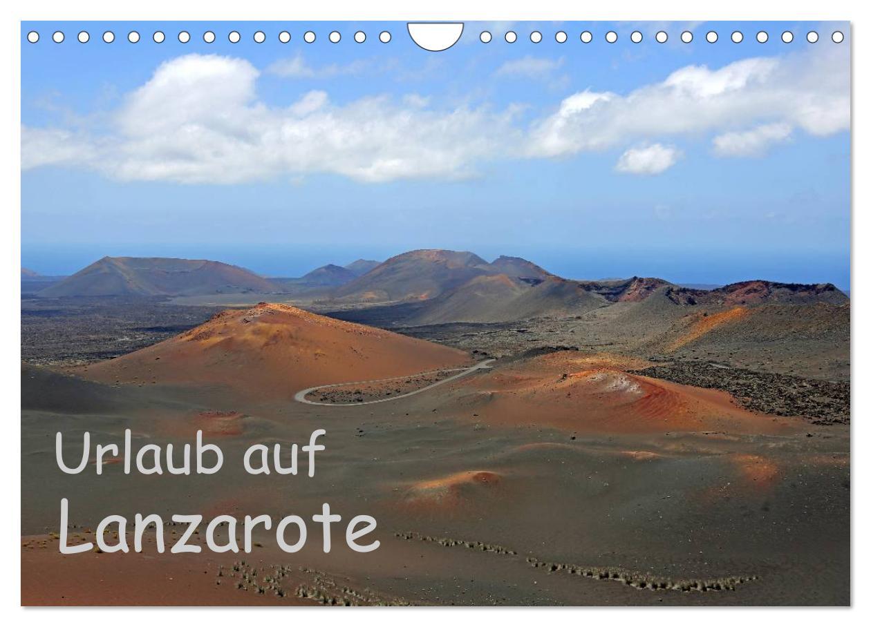 Cover: 9783435813247 | Urlaub auf Lanzarote (Wandkalender 2025 DIN A4 quer), CALVENDO...