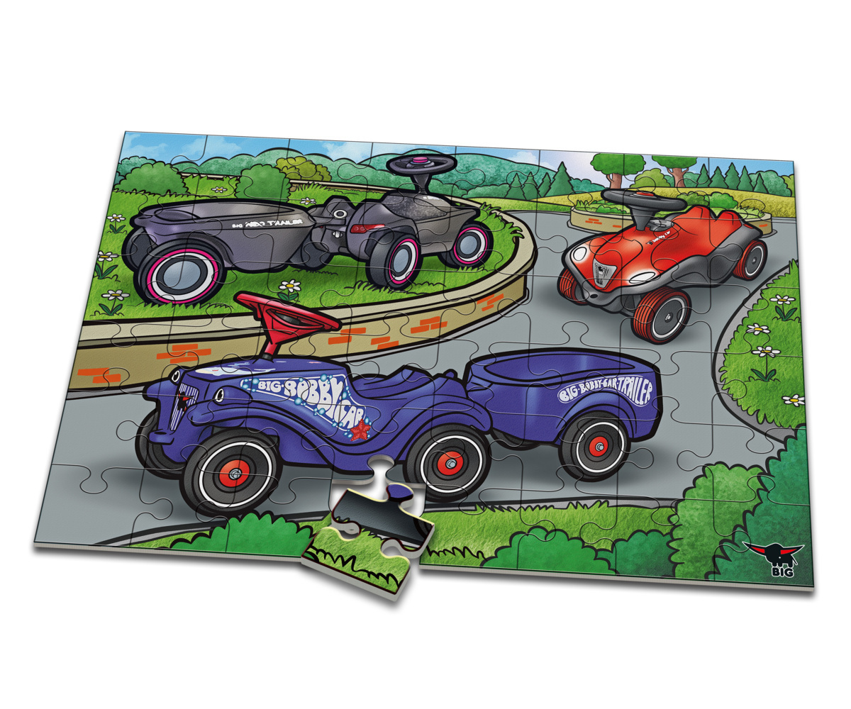 Bild: 4000826004912 | 50 Jahre BIG Bobby Car XXL-Puzzle (Kinderpuzzle) | Spiel | 606032051