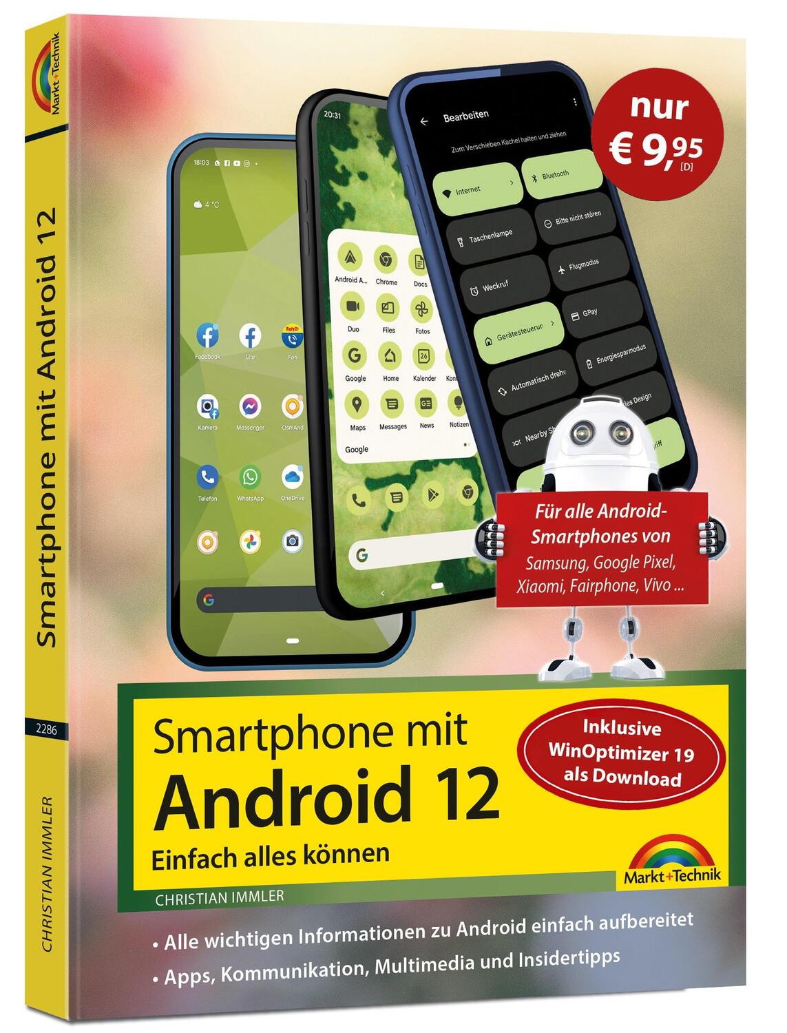 Cover: 9783988100245 | Smartphone mit Android 12 - Sonderausgabe inkl. WinOptimizer 19 | Buch