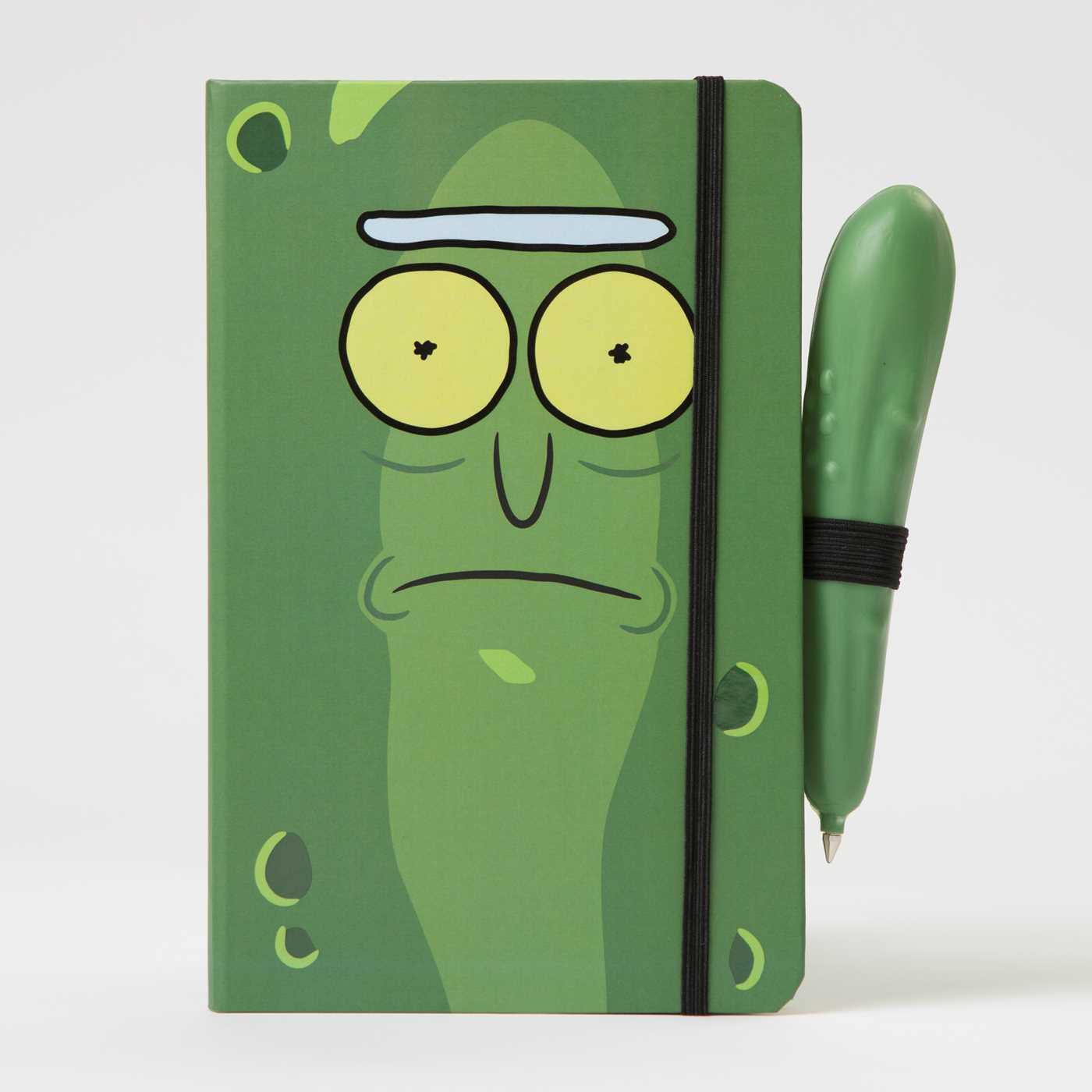 Cover: 9781683835356 | Rick and Morty: Pickle Rick Hardcover Ruled Journal with Pen | Buch