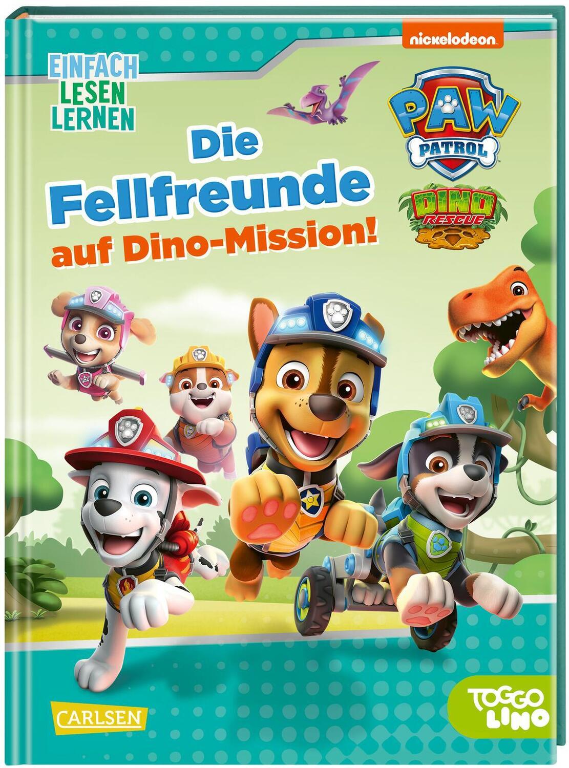 Cover: 9783551690715 | PAW Patrol: Die Fellfreunde auf Dino-Mission! | Nora de Lon | Buch