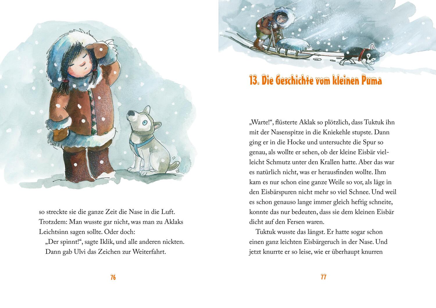 Bild: 9783570313121 | Aklak, der kleine Eskimo - Spuren im Schnee | Anu Stohner | Buch | cbt