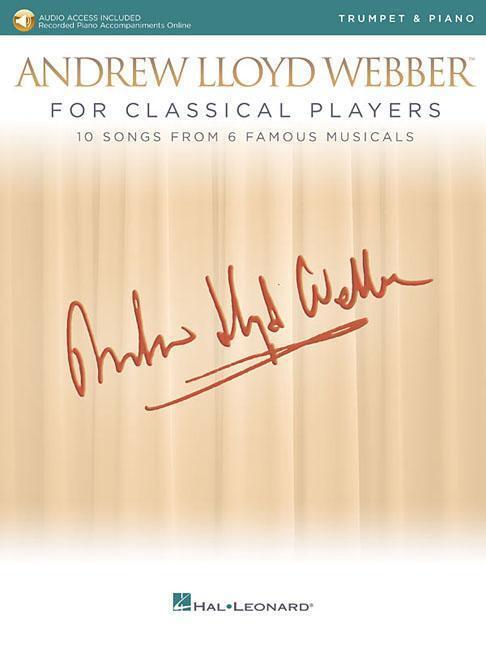 Cover: 9781540026446 | Andrew Lloyd Webber for Classical Players | 10 Songs from 6 Musicals