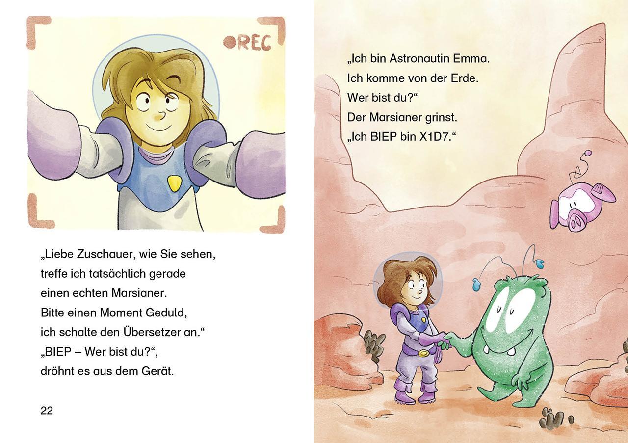 Bild: 9783785584798 | Leselöwen 2. Klasse - Astronautengeschichten | Sandra Grimm | Buch
