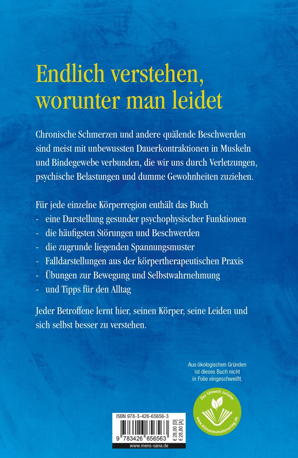 Rückseite: 9783426656563 | Unerklärliche Beschwerden? | Helga Pohl | Buch | Deutsch | 2010