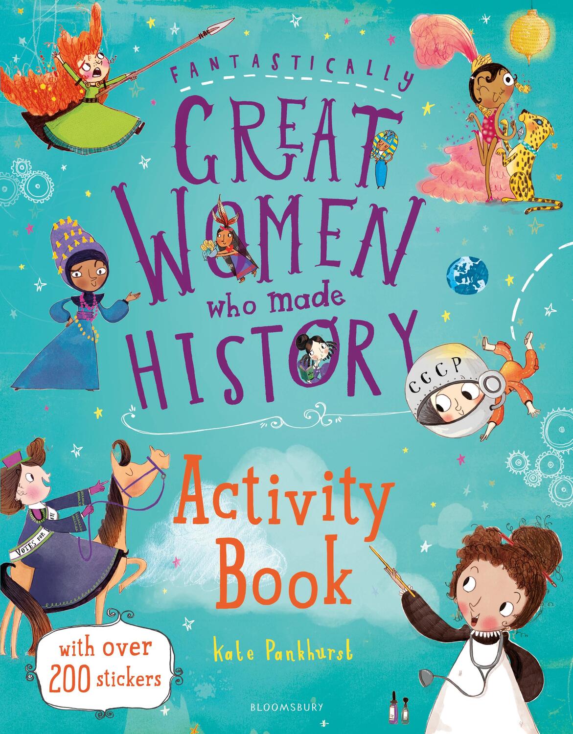Cover: 9781408899151 | Fantastically Great Women Who Made History Activity Book | Pankhurst