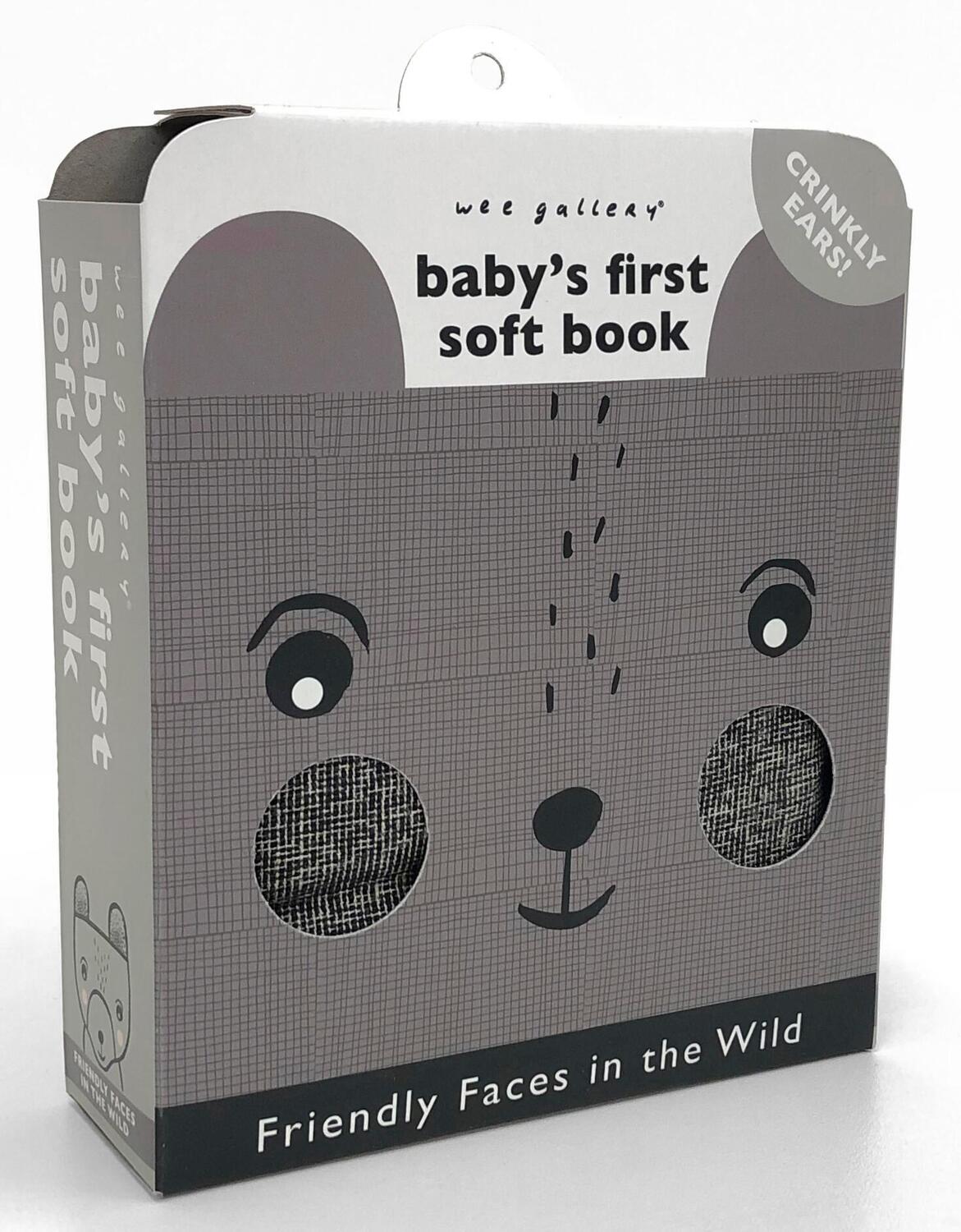 Cover: 9780711254183 | Friendly Faces: In the Wild (2020 Edition) | Baby's First Soft Book