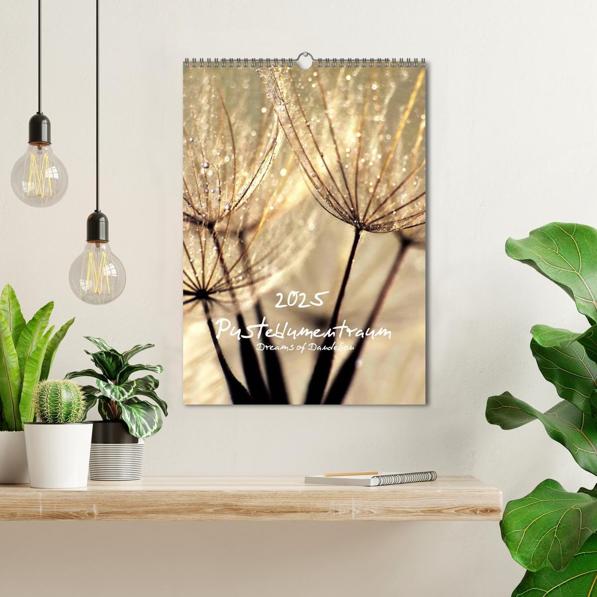 Bild: 9783457068458 | Pusteblumentraum - Dreams of Dandelion (Wandkalender 2025 DIN A3...