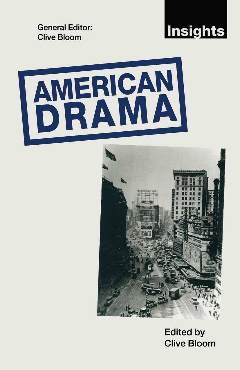 Cover: 9780333532874 | American Drama | Clive Bloom (u. a.) | Taschenbuch | x | Englisch