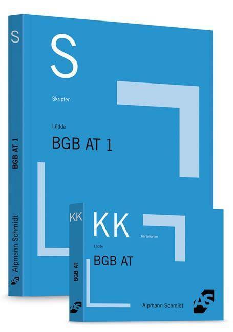 Cover: 9783867525046 | Paket Alpmann, Skript BGB AT 1+ Karteikarten BGB AT 1 | Deutsch | 2017