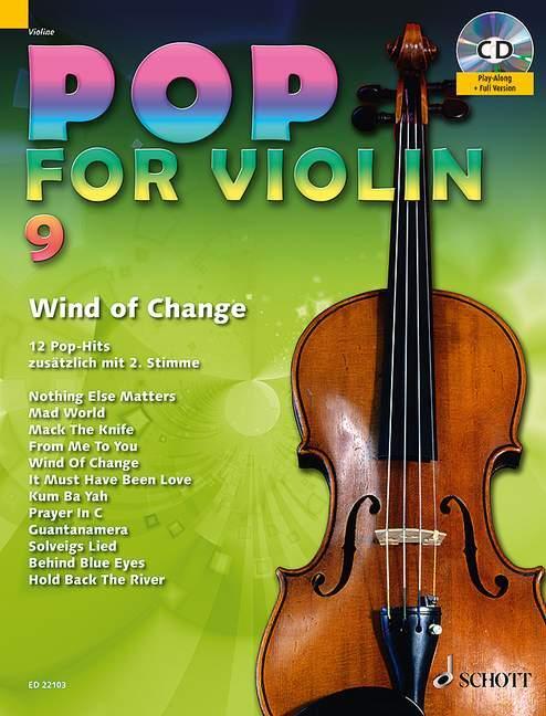 Cover: 9783795749651 | Pop for Violin | Wind Of Change. Band 9. 1-2 Violinen. Ausgabe mit CD.
