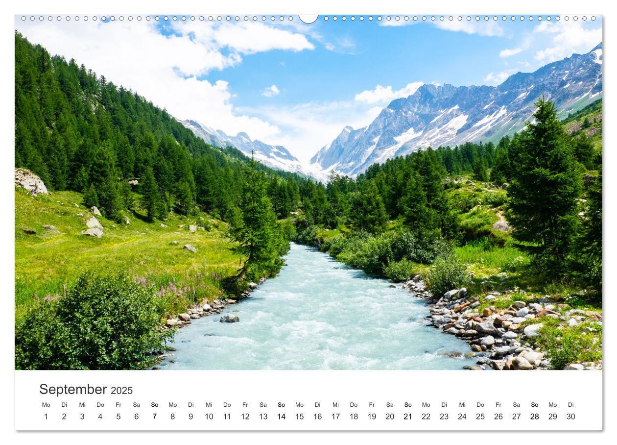 Bild: 9783435054862 | Schweiz - die Bergidylle (Wandkalender 2025 DIN A2 quer), CALVENDO...