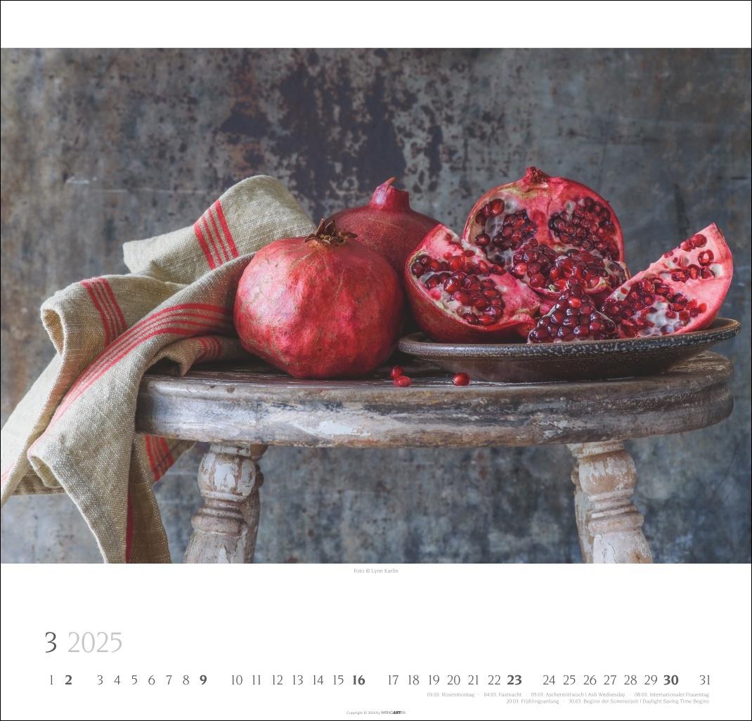 Bild: 9783839901250 | Food Stills - Lynn Karlin Kalender 2025 | Lynn Karlin | Kalender