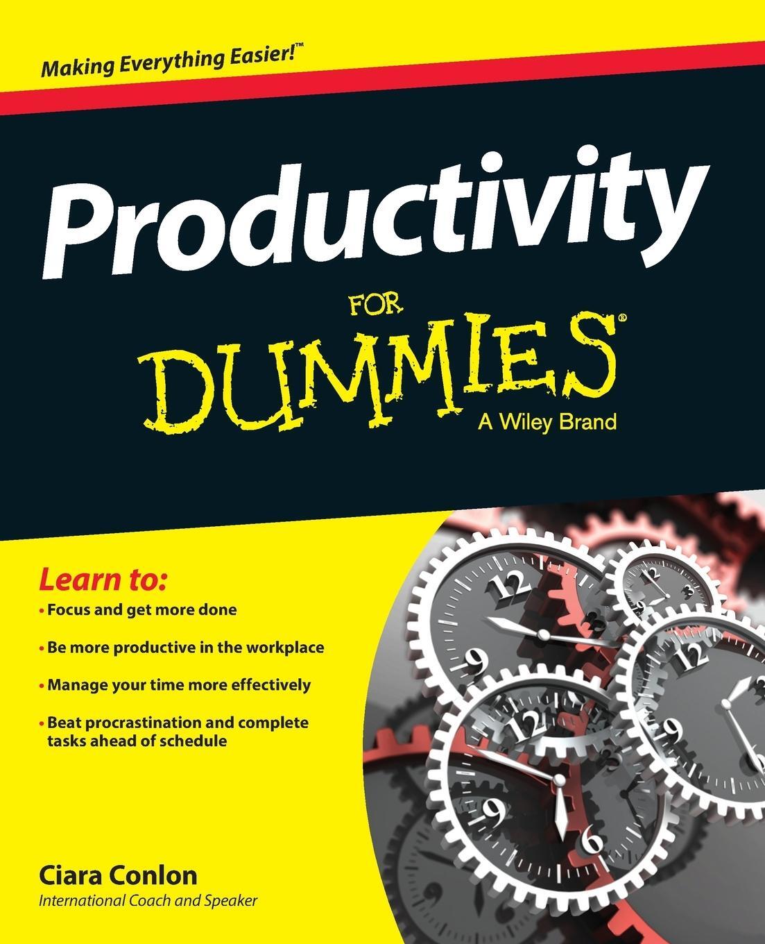 Cover: 9781119099529 | Productivity For Dummies | Ciara Conlon | Taschenbuch | Paperback