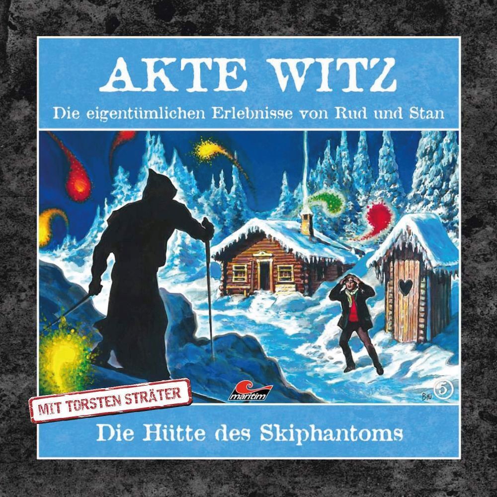 Cover: 9783962825768 | Akte Witz: Die Hütte des Skiphantoms, 1 Audio-CD | Deutschland | CD