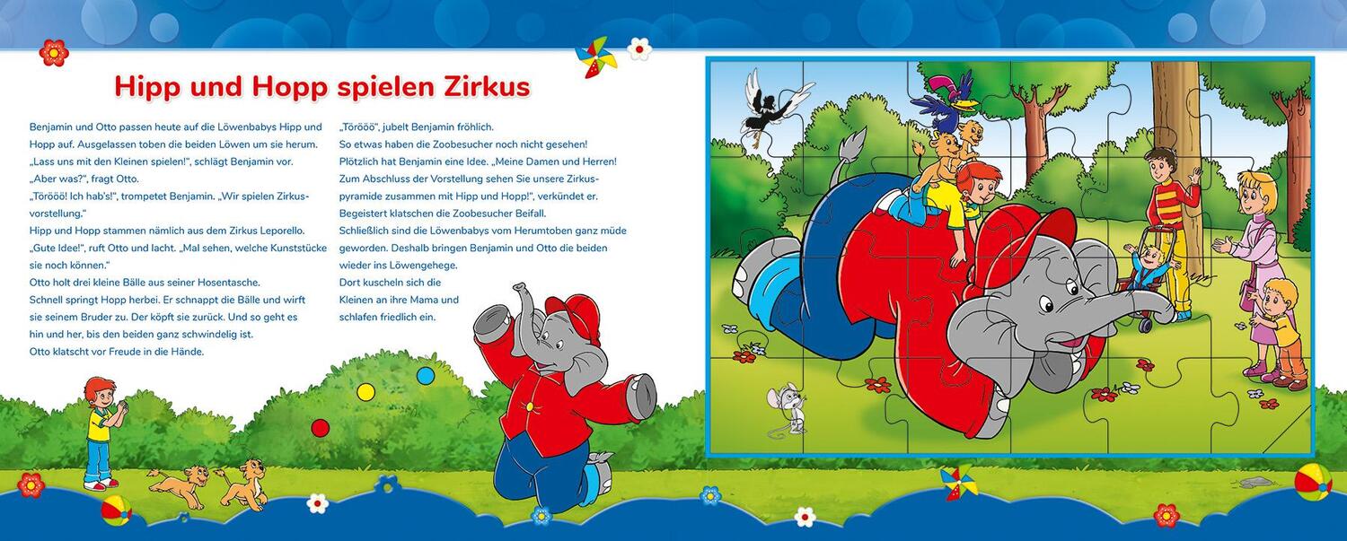 Bild: 9783833235931 | Benjamin Blümchen: Mein Puzzlebuch | Mit 3 spannenden Geschichten