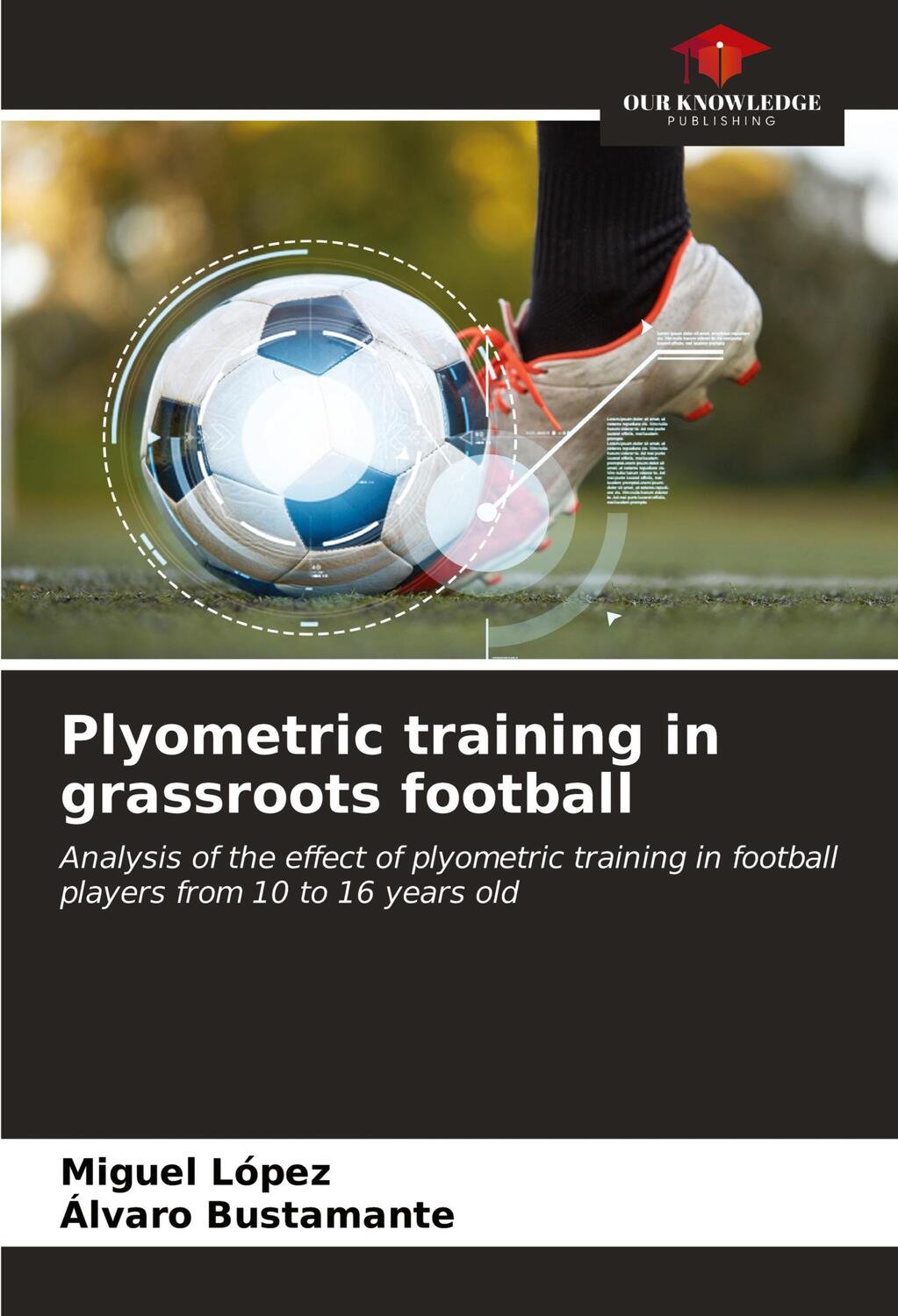 Cover: 9786203761771 | Plyometric training in grassroots football | Miguel López (u. a.)