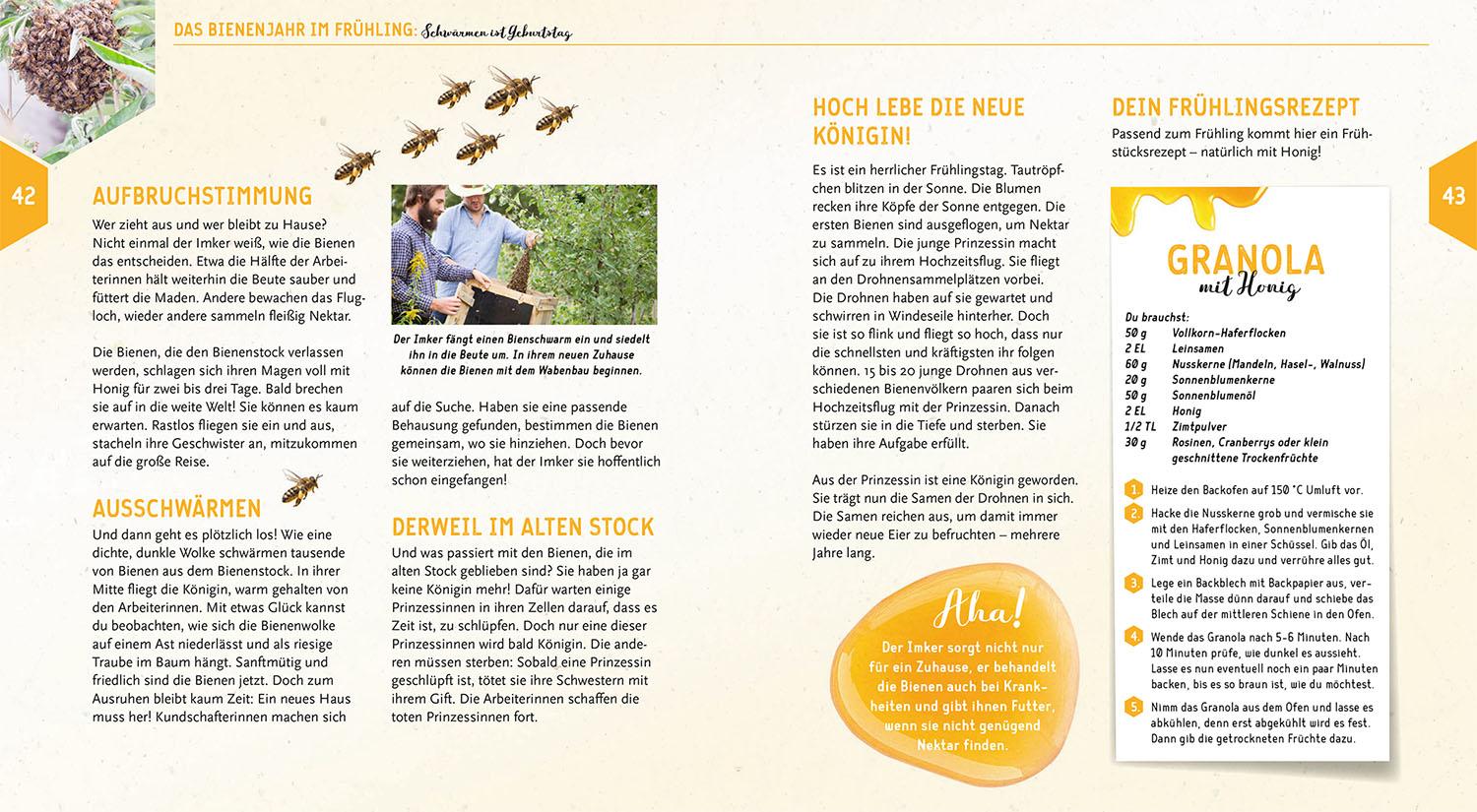 Bild: 9783440179376 | Ein Jahr mit den Bienen | Tobias Miltenberger (u. a.) | Buch | 72 S.