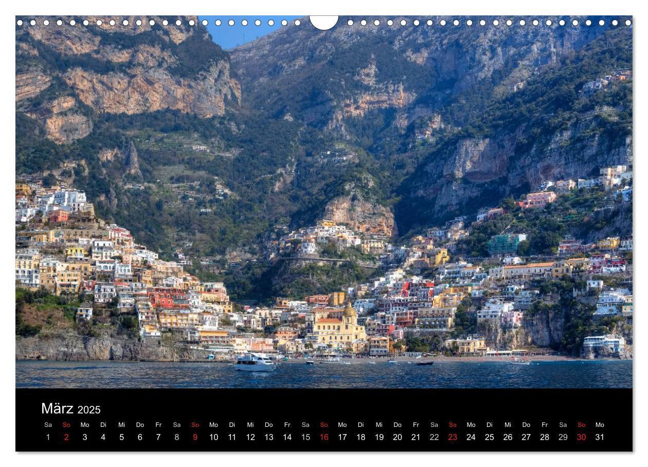 Bild: 9783435596034 | Amalfiküste und Capri (Wandkalender 2025 DIN A3 quer), CALVENDO...