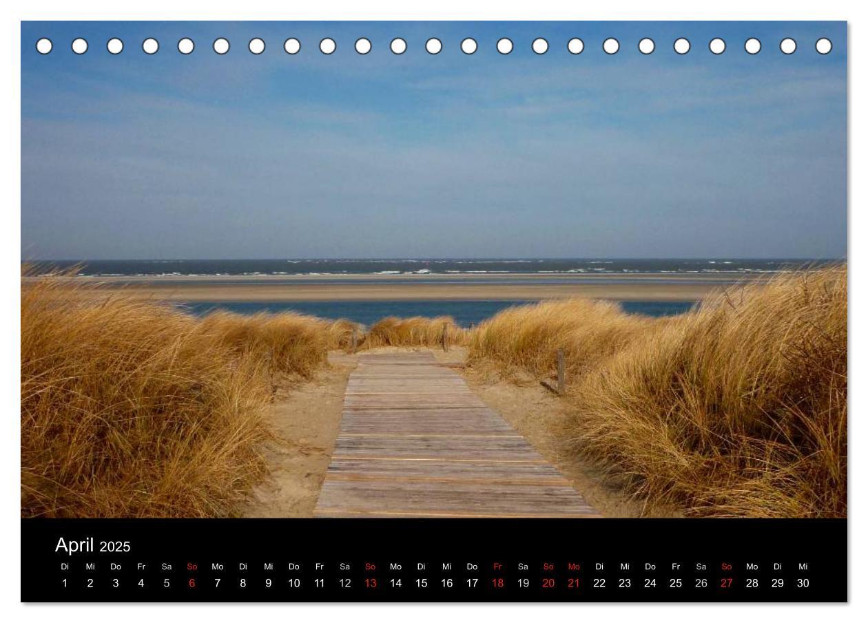 Bild: 9783435814251 | An der Nordsee (Tischkalender 2025 DIN A5 quer), CALVENDO...