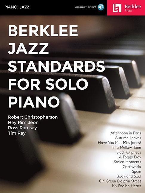 Cover: 888680623296 | Berklee Jazz Standards for Solo Piano (Book/Online Audio) | Buch