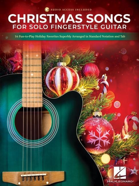 Cover: 9798350101294 | Christmas Songs for Solo Fingerstyle Guitar: 16 Fun-To-Play Holiday...