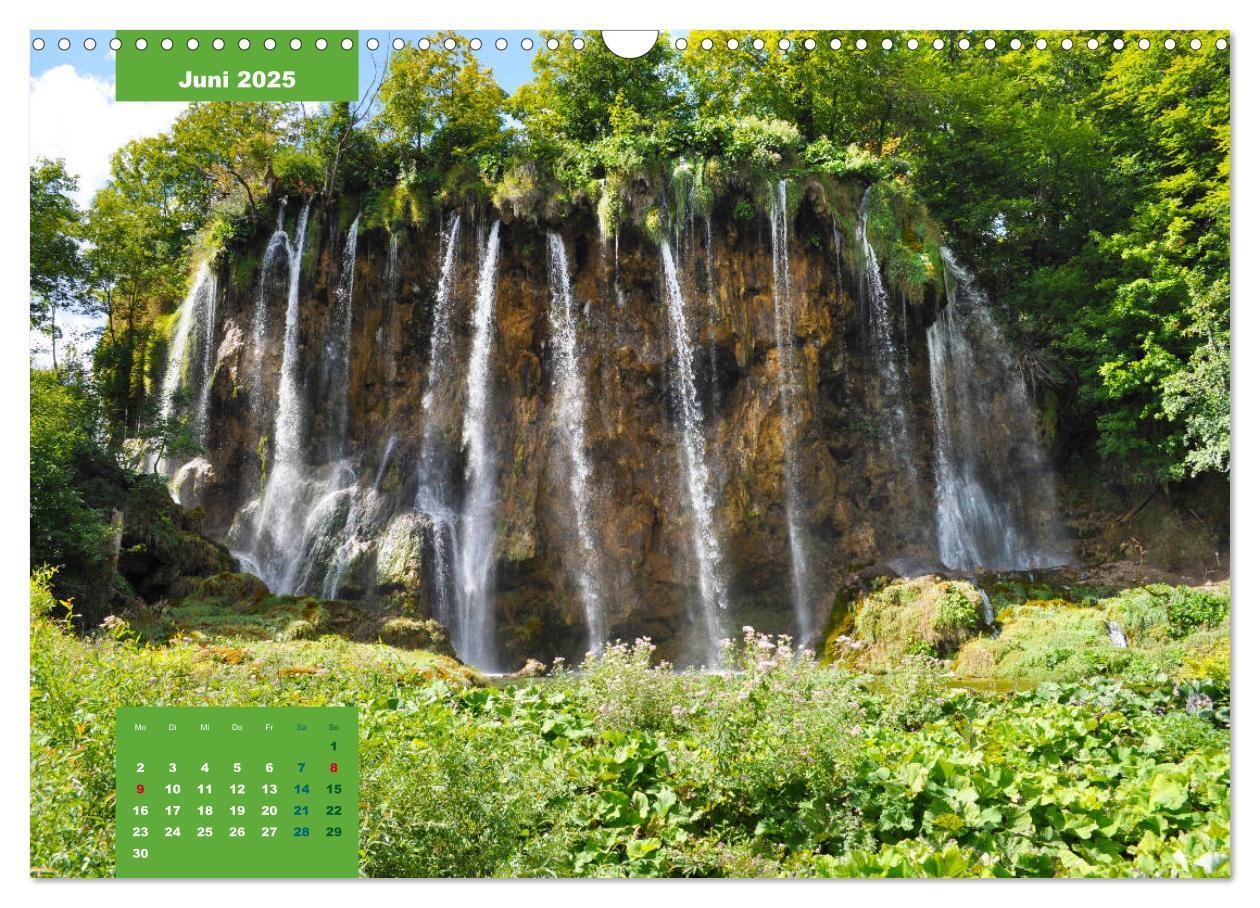 Bild: 9783435113620 | Erlebe mit mir die Wasserwelt der Plitvicer Seen (Wandkalender 2025...