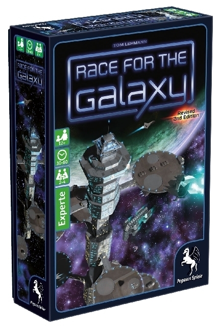 Cover: 4250231715860 | Race for the Galaxy (Spiel) | Spiel | In Spielebox | 53021G | Deutsch