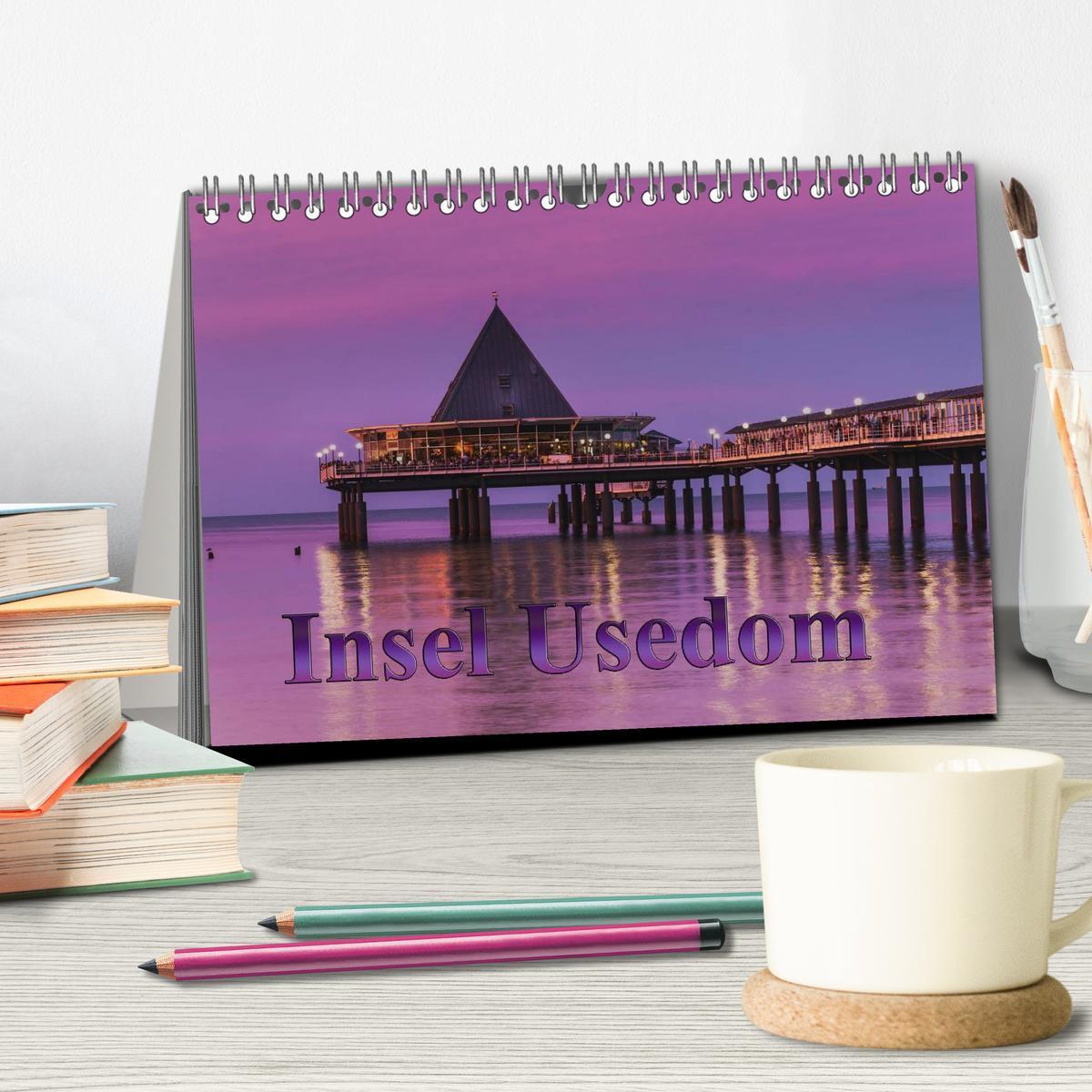 Bild: 9783435707287 | Insel Usedom (Tischkalender 2025 DIN A5 quer), CALVENDO Monatskalender