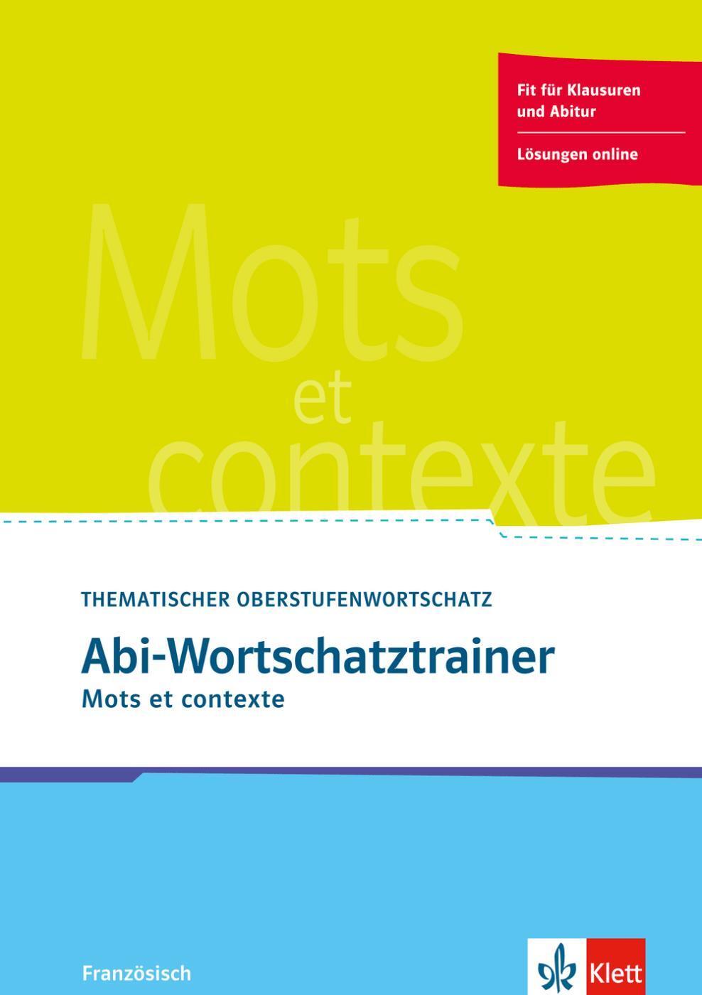 Cover: 9783125027886 | Mots et contexte. Cahier d'activités B2 | Taschenbuch | 120 S. | 2015