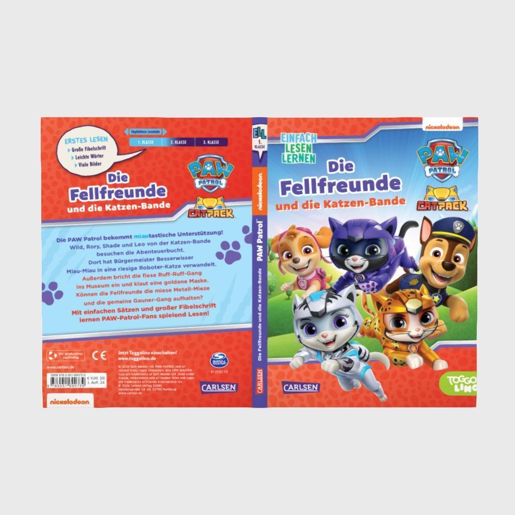 Bild: 9783551690739 | PAW Patrol: Die Fellfreunde und die Katzen-Bande | Nora de Lon | Buch