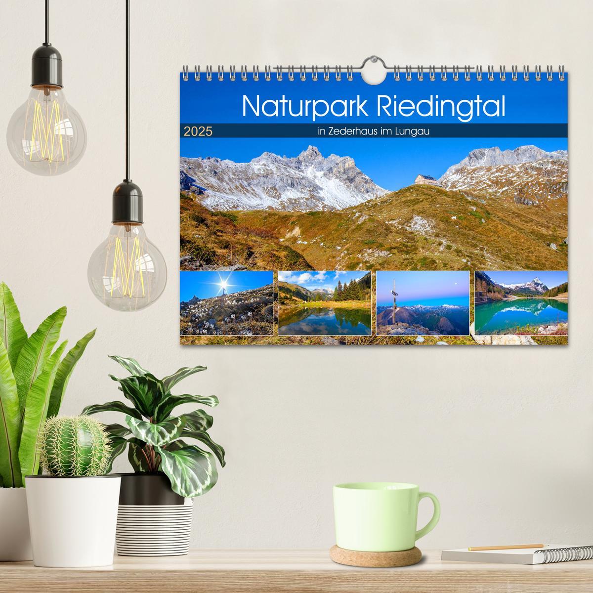 Bild: 9783435145515 | Naturpark Riedingtal (Wandkalender 2025 DIN A4 quer), CALVENDO...