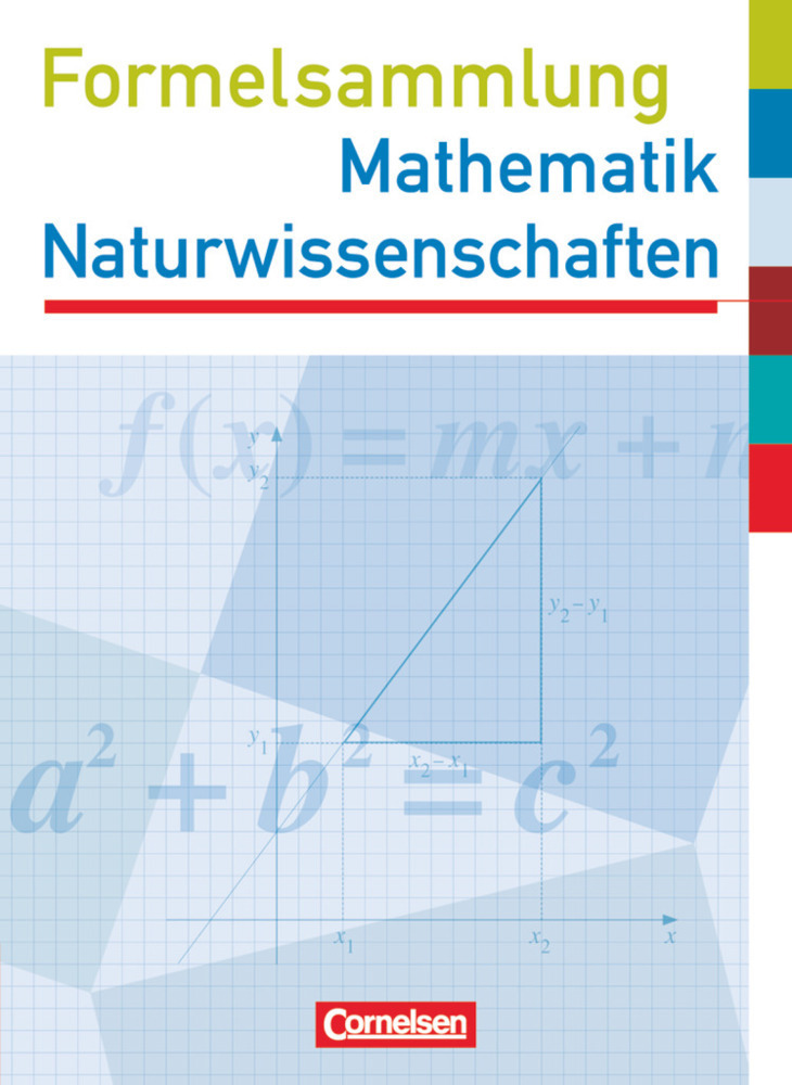 Cover: 9783060401222 | Formelsammlungen Sekundarstufe I - Westliche Bundesländer (außer...