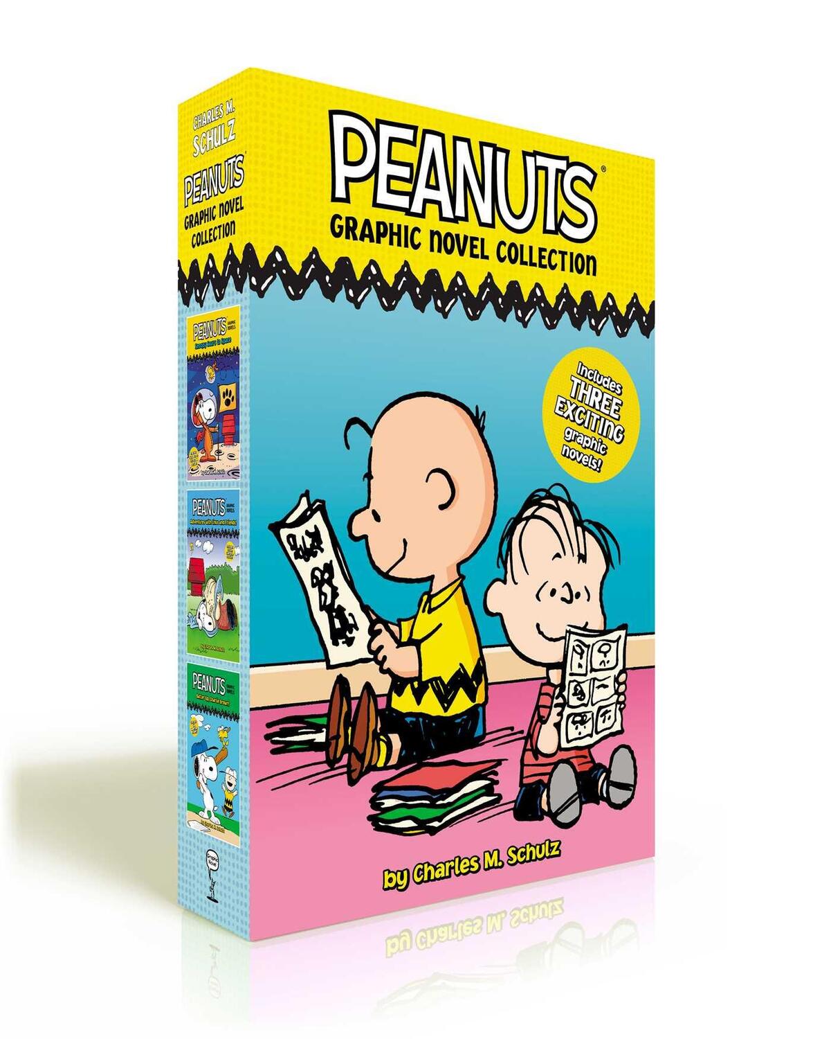 Cover: 9781665940979 | Peanuts Graphic Novel Collection (Boxed Set): Snoopy Soars to...