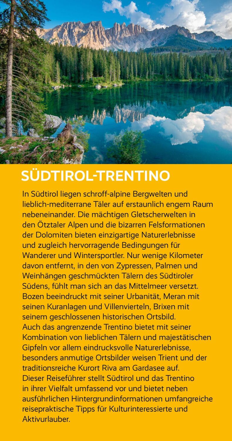 Bild: 9783897946590 | TRESCHER Reiseführer Südtirol und Trentino | Gunnar Strunz | Buch