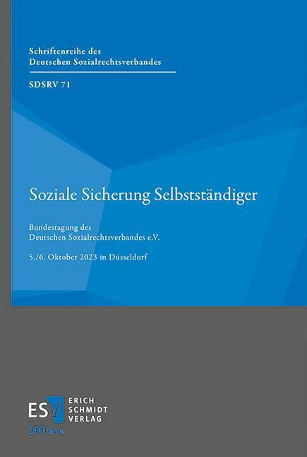 Cover: 9783503238323 | Soziale Sicherung Selbstständiger | Taschenbuch | 143 S. | Deutsch