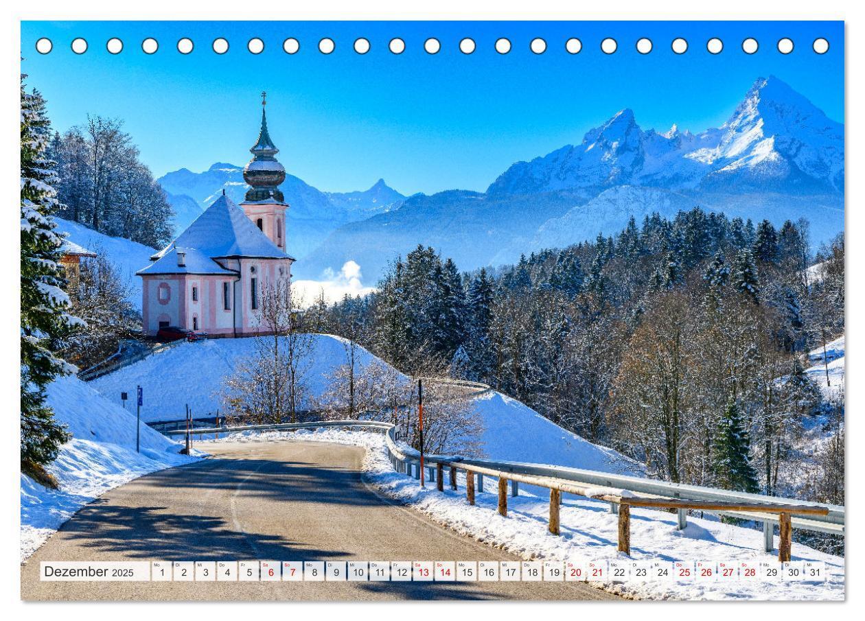 Bild: 9783383796500 | Urlaub im Berchtesgadener Land (Tischkalender 2025 DIN A5 quer),...