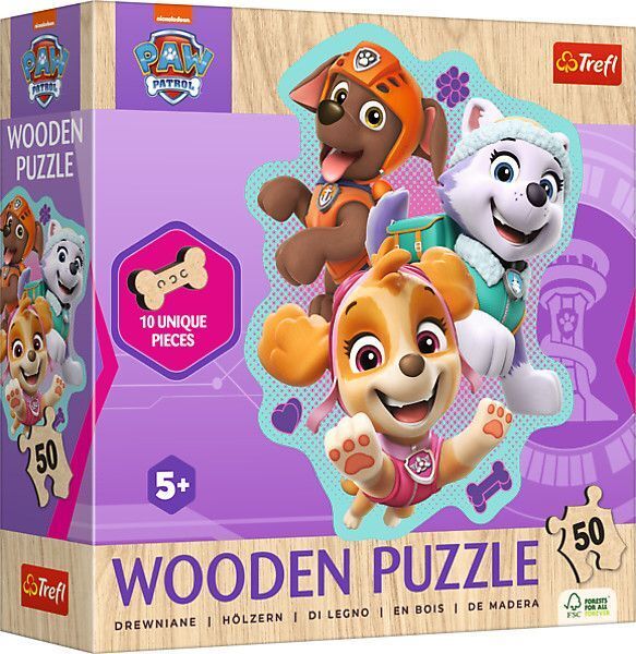 Cover: 5900511202588 | Holz Puzzle Junior 50 - Paw Patrol | Spiel | In Kartonage | 20258