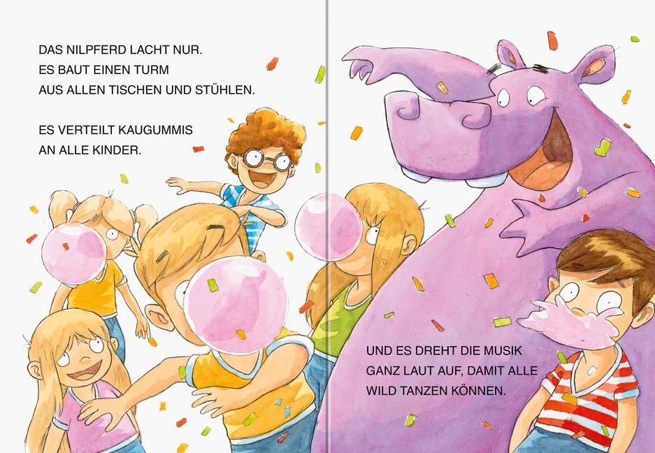 Bild: 9783473365494 | EIN NILPFERD IN DER BADEWANNE - Leserabe 1. Klasse - Erstlesebuch...