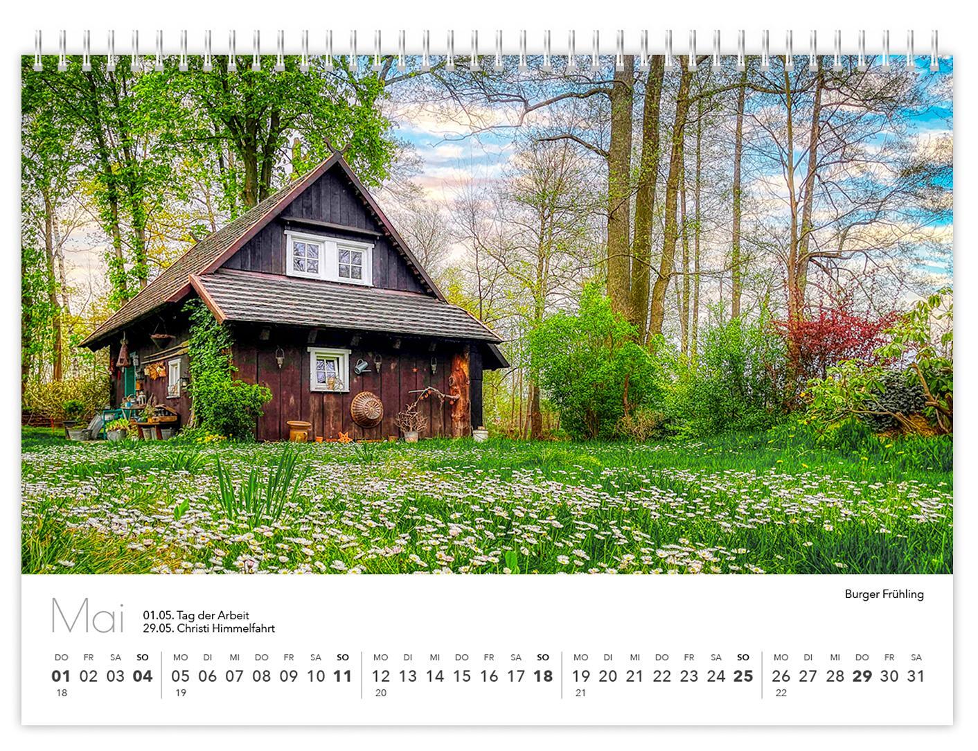 Bild: 9783910680838 | Kalender Spreewald kompakt - Peter Becker 2025 | K4 Verlag (u. a.)