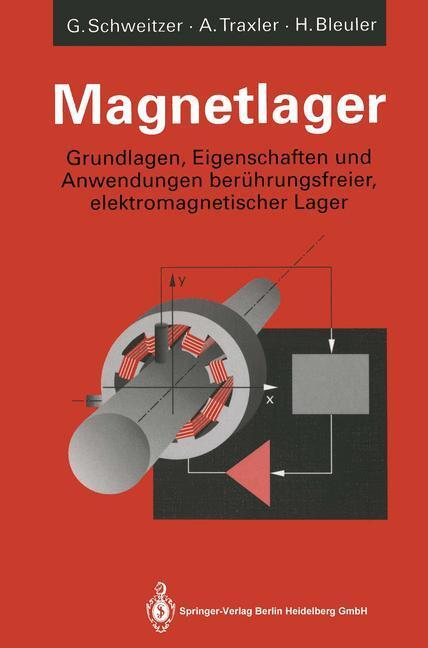 Cover: 9783662084496 | Magnetlager | Gerhard Schweitzer (u. a.) | Taschenbuch | Springer